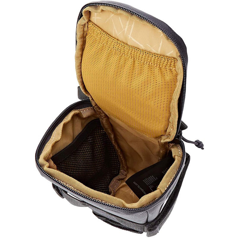 EVOC SEAT BAG TOUR saddle bag, Bicycle frame bag for more storage space on the seat post (size: L, 1L storage space, abrasion-resistant, water-repellent, Hypalon reinforcement), Carbon Grey - Image 3